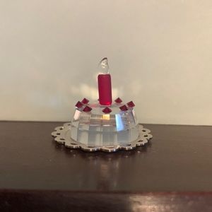 Swarovski small “Happy Birthday” Cake